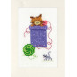 Kit carte de voeux Chats ludiques lot de 3