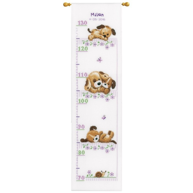 Stickset Spielende Hunde 