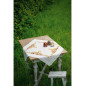Kit nappe Hérissons et feuilles d'automne Kit nappe Hérissons et feuilles d'automne