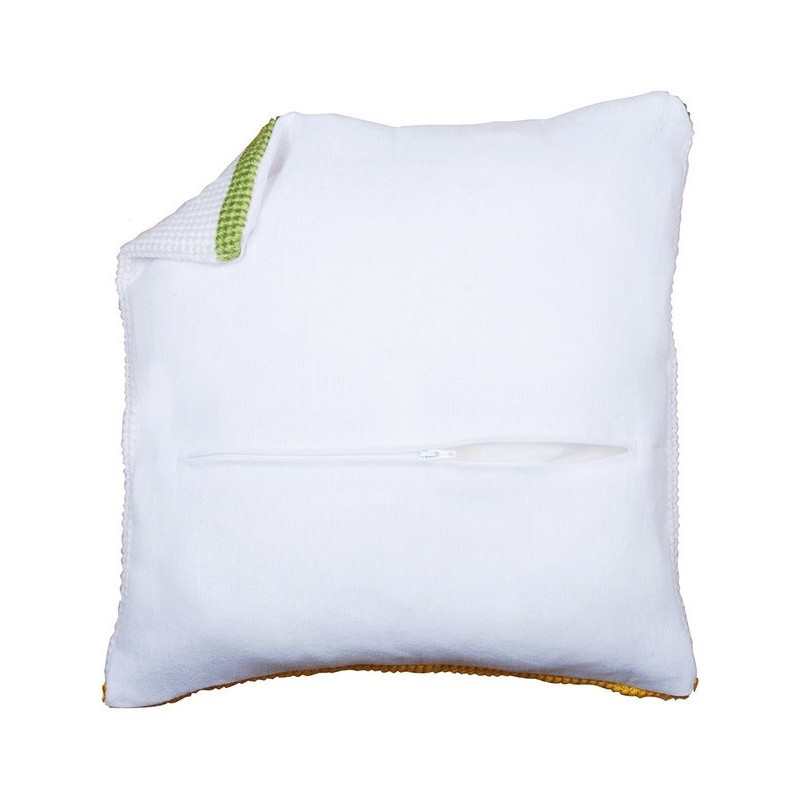 Kussenrug met rits - wit Kussenrug met rits - wit