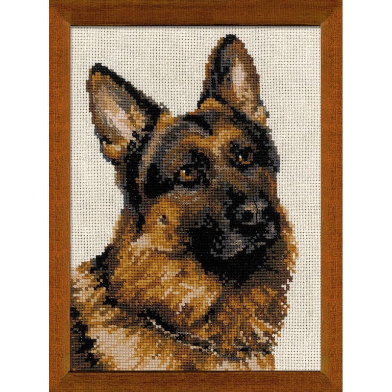 Embroidery kit German Shepherd