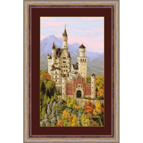 Riolis Borduurpakket Neuschwanstein kasteel