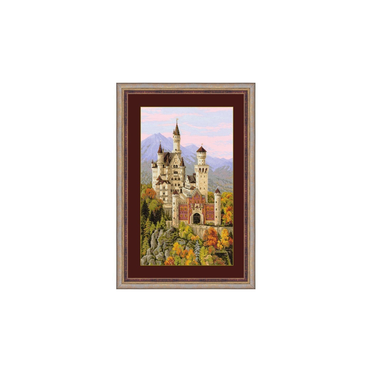 Riolis Embroidery kit Neuschwanstein Castle