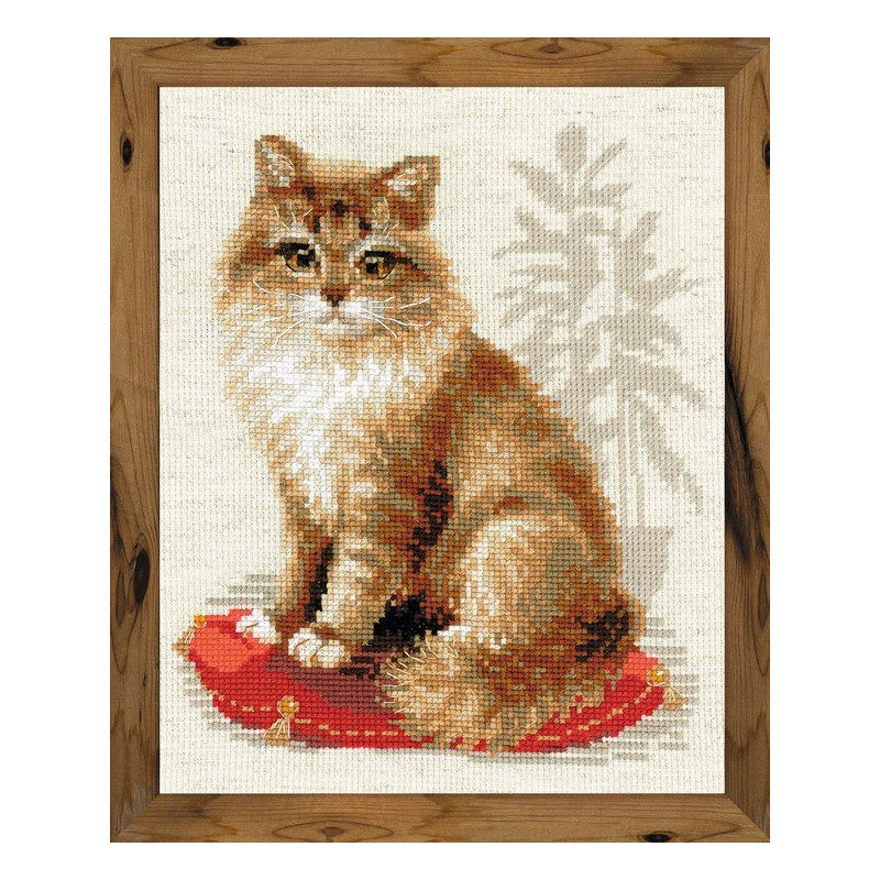 Kit de broderie Chat de compagnie Kit de broderie Chat de compagnie