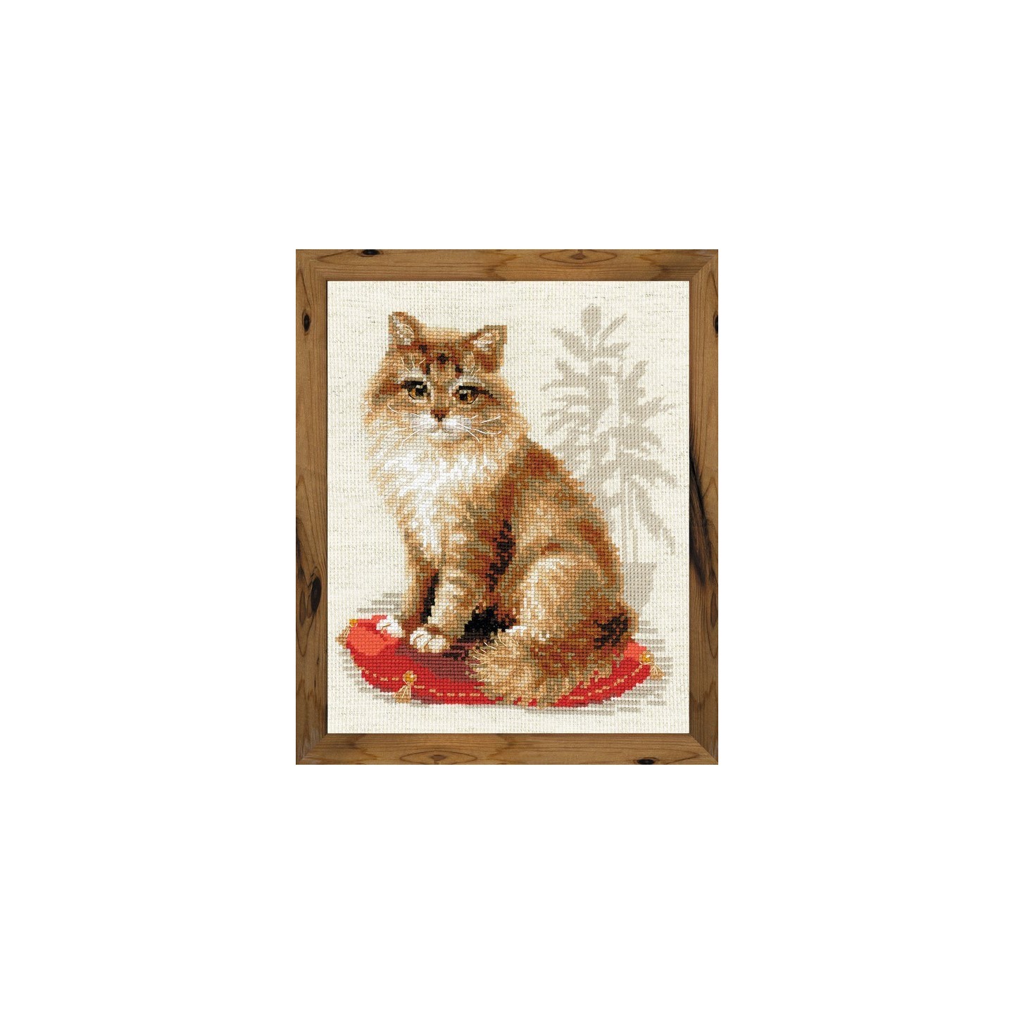 Riolis Embroidery kit Pet Cat