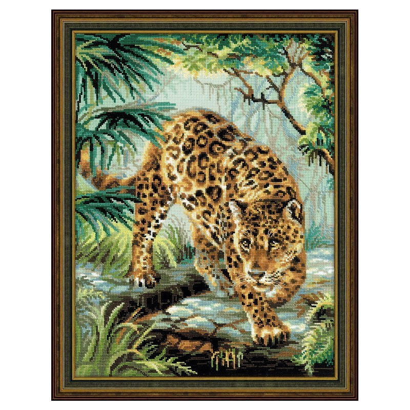 Borduurpakket Eigenaar van de Jungle Borduurpakket Eigenaar van de Jungle