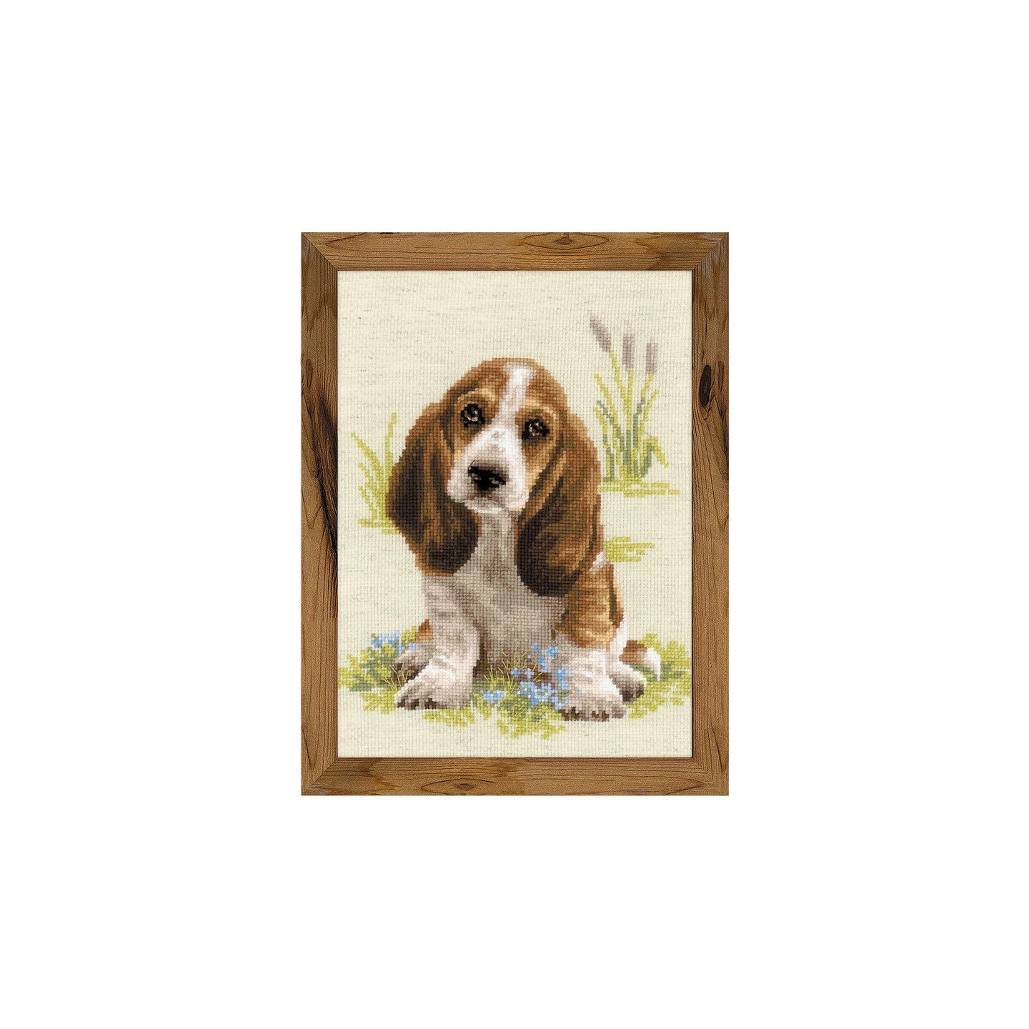 Riolis Borduurpakket Basset Hound pup