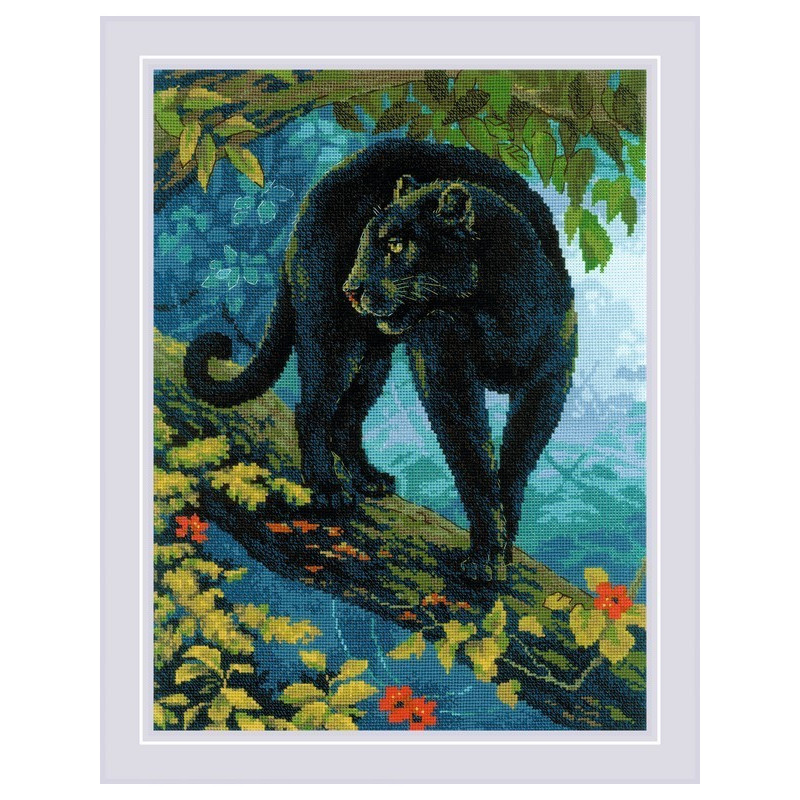 Embroidery kit Bagira Embroidery kit Bagira