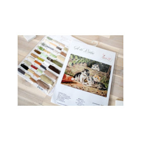 Embroidery kit The Cats