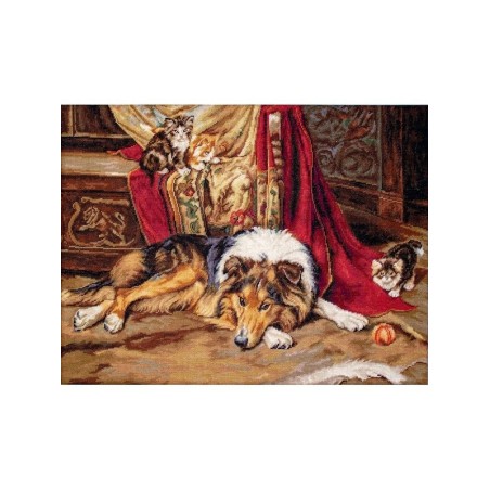 Luca-S Embroidery kit A Reluctant Playmate
