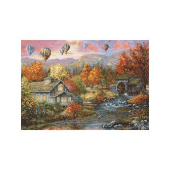Luca-S Stickset Herbst-Creek-Mühle