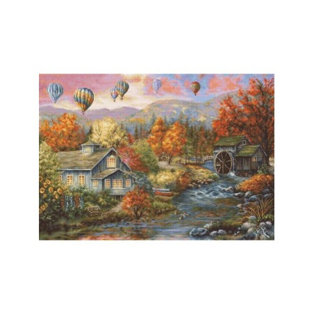 Luca-S Embroidery kit Autumn Creek Mill