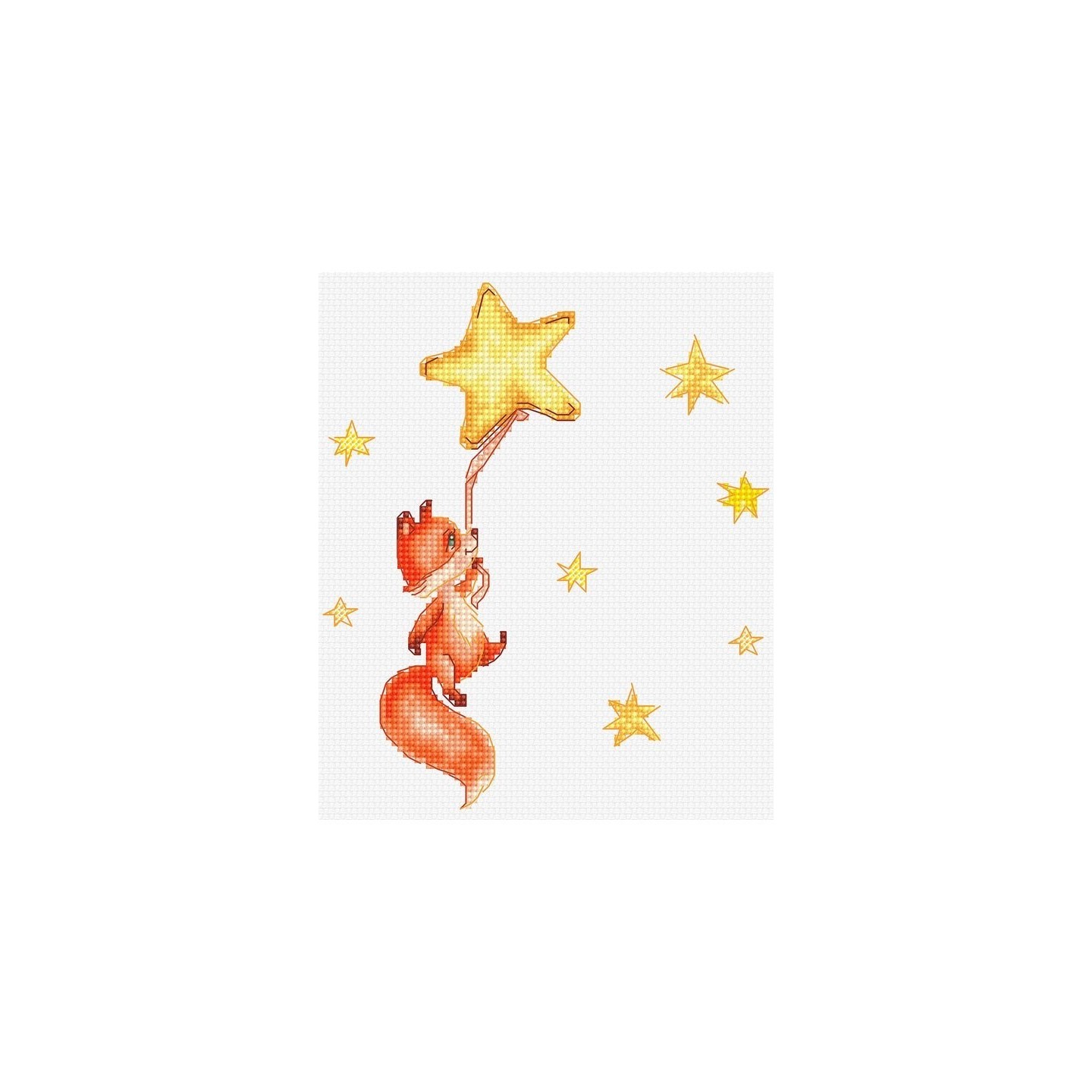Luca-S Embroidery kit Fox 2