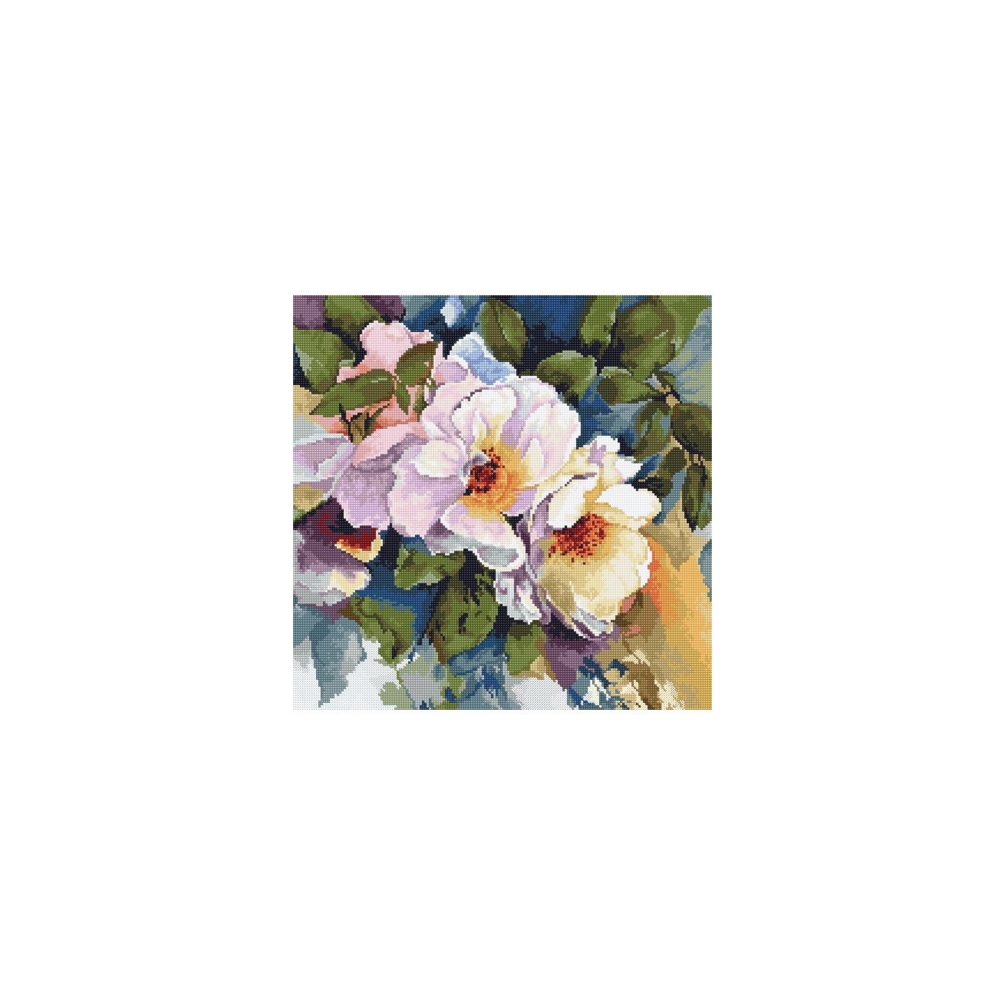 Luca-S Stickset Rosen-Aquarell