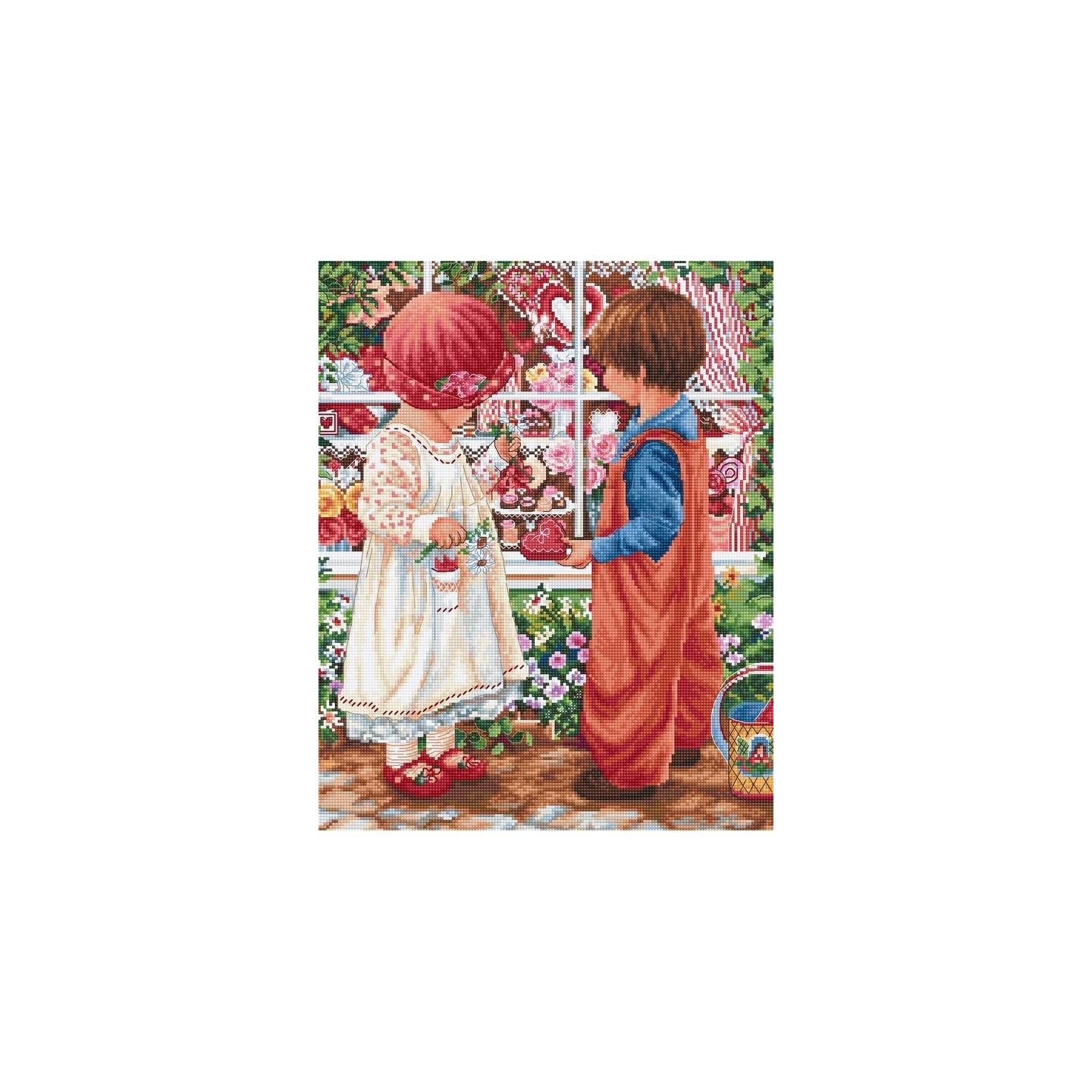 Luca-S Kit de broderie Trésor de la Saint-Valentin