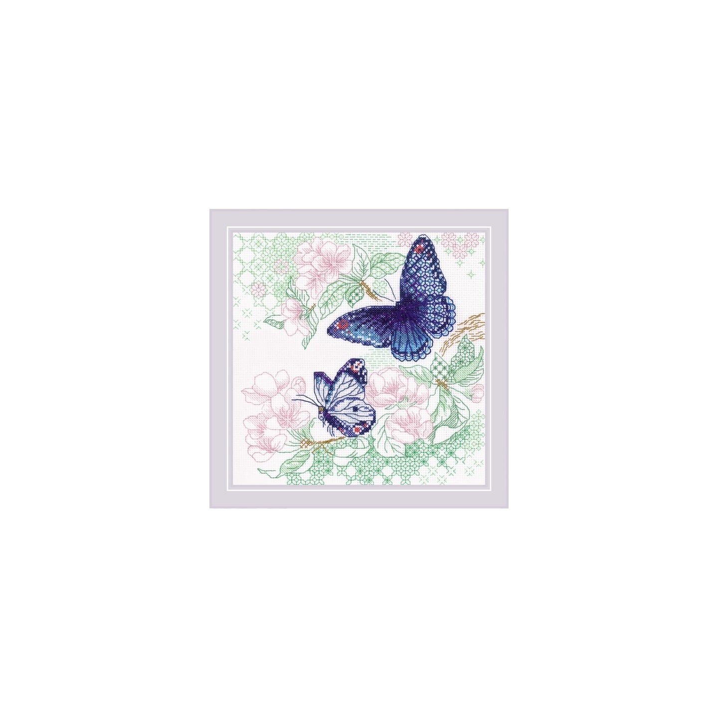Riolis Kit de broderie La légèreté du printemps