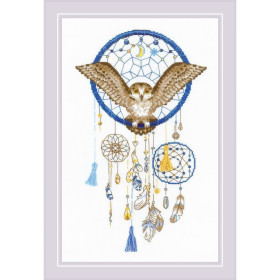 Riolis Kit de broderie Rêves de hibou