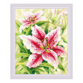 Riolis Kit de broderie Fleurs de lys