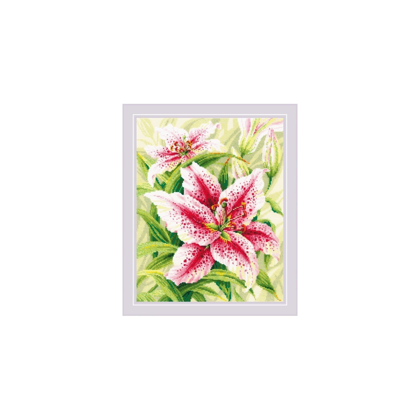 Riolis Kit de broderie Fleurs de lys