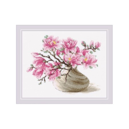 Riolis Borduurpakket Zuidelijke Magnolia