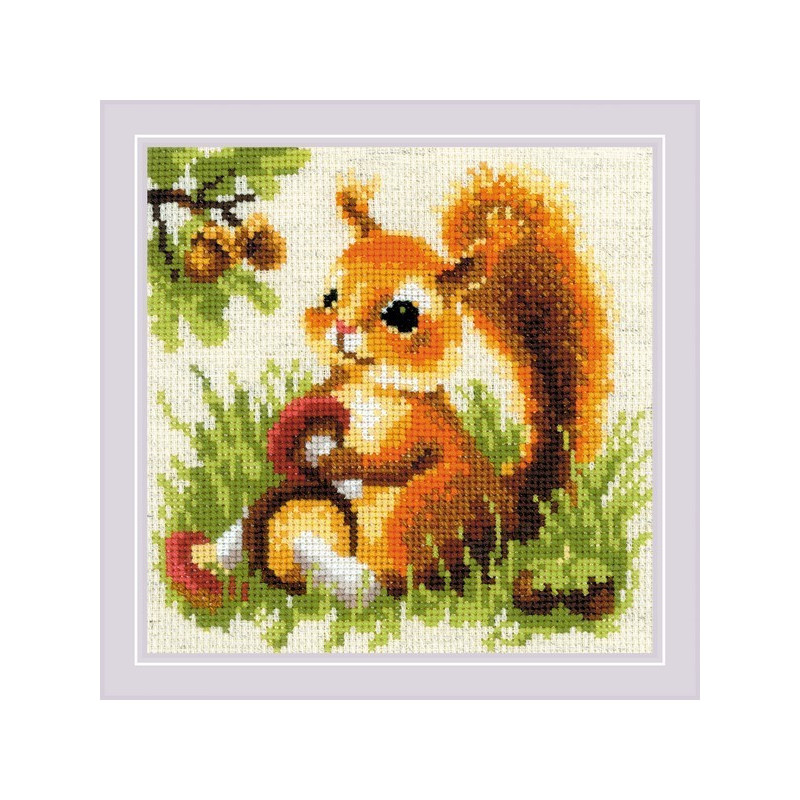 Embroidery kit Squirrel Embroidery kit Squirrel