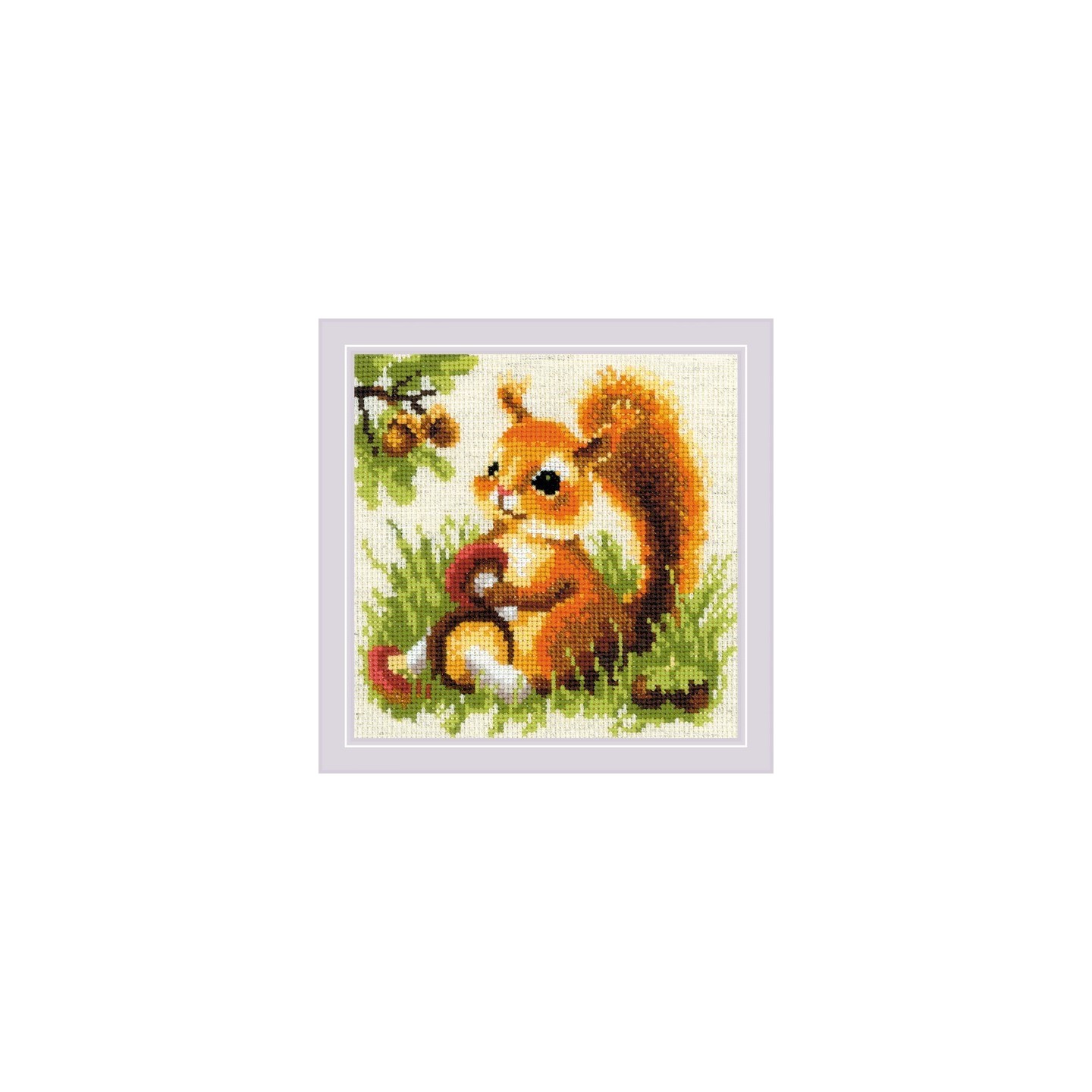 Riolis Kit de broderie Écureuil