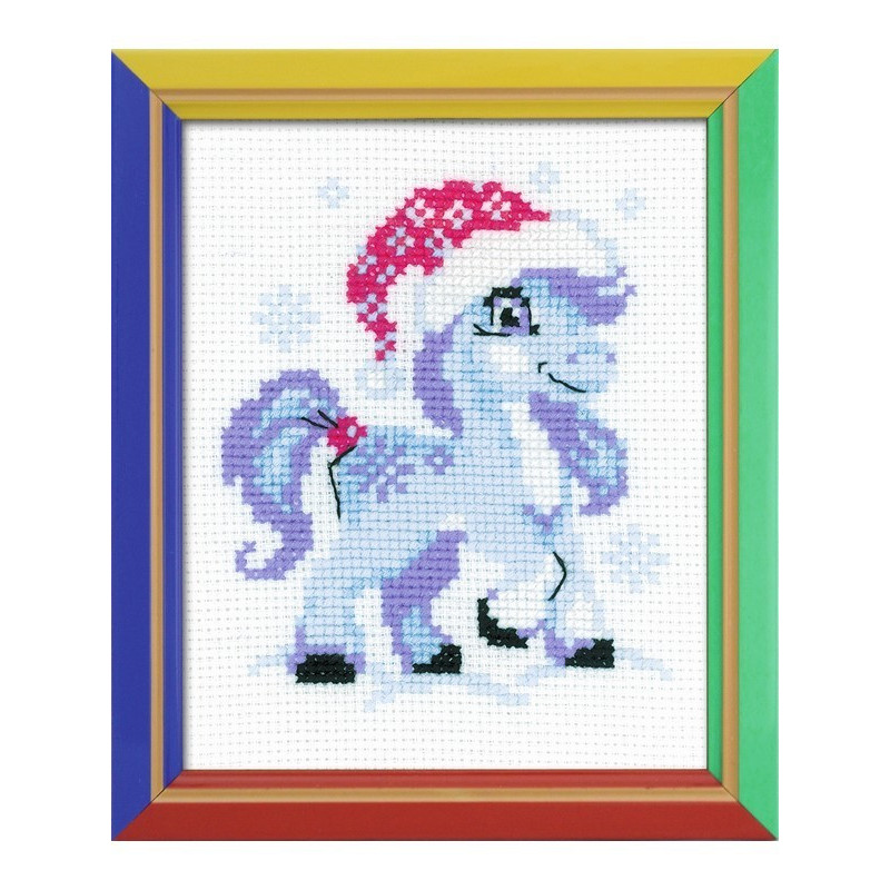 Kit de broderie Neige douce Kit de broderie Neige douce