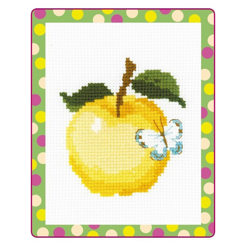 Embroidery kit Apple Embroidery kit Apple
