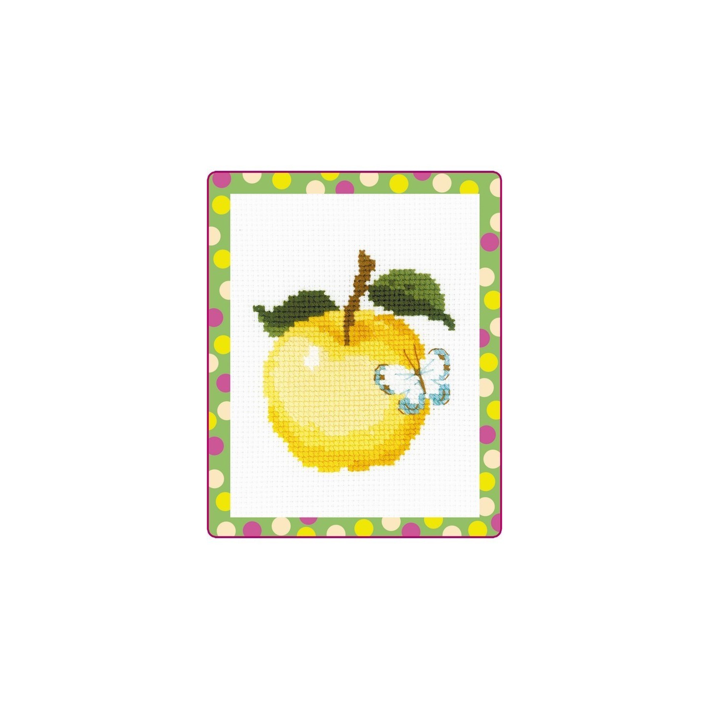 Riolis Embroidery kit Apple