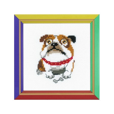 Riolis Borduurpakket Engelse bulldog