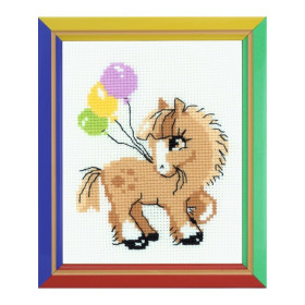 Riolis Kit de broderie Poney Copain