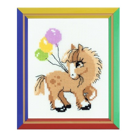Riolis Kit de broderie Poney Copain