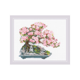 Riolis Borduurpakket Bloeiende Bonsai