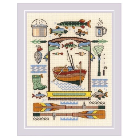 Embroidery kit Good Catch