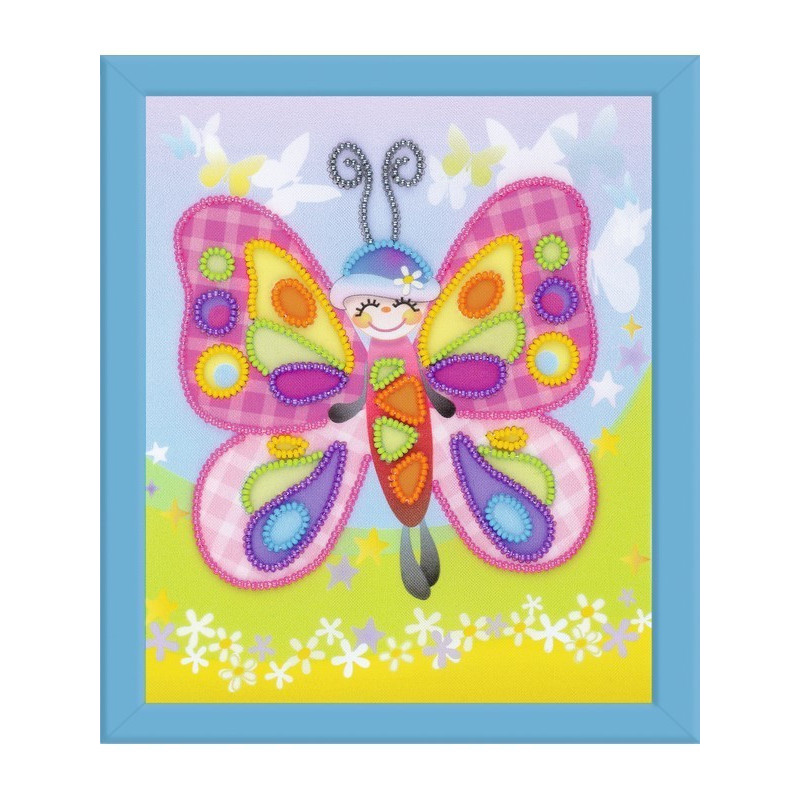 Embroidery kit Fairytale Butterfly Embroidery kit Fairytale Butterfly