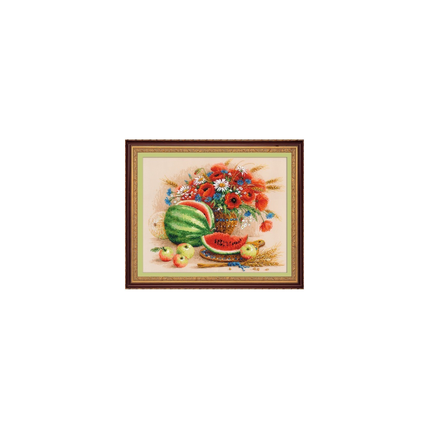 Riolis Embroidery kit Still Life with Watermelon