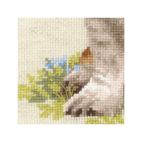 Embroidery kit Basset Hound Puppy Embroidery kit Basset Hound Puppy