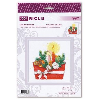 Riolis Embroidery kit New Year's Letter