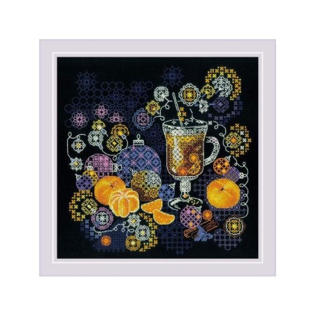 Riolis Embroidery kit Orange Mood