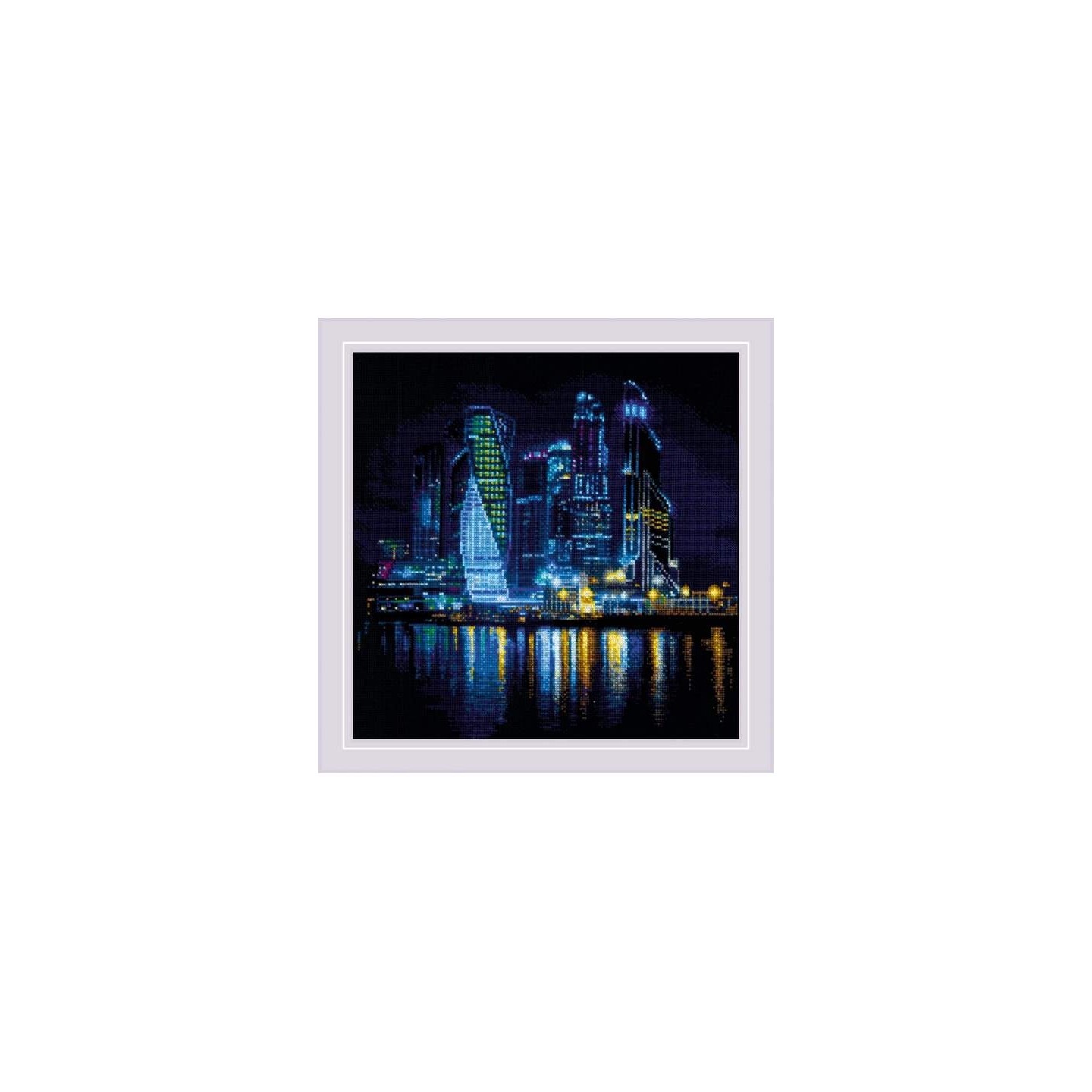 Riolis Embroidery kit Night City