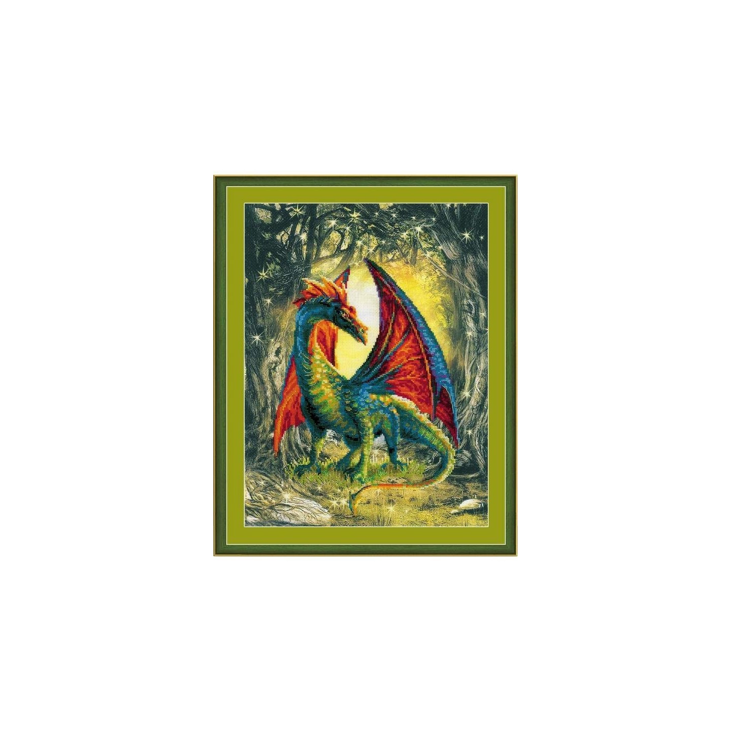 Riolis Stickset Walddrache