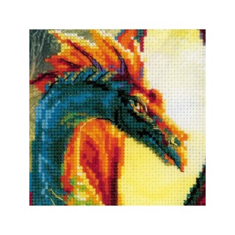 Riolis Kit de broderie Dragon de la forêt