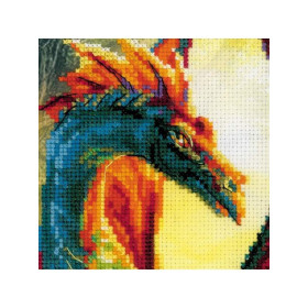 Embroidery kit Forest Dragon