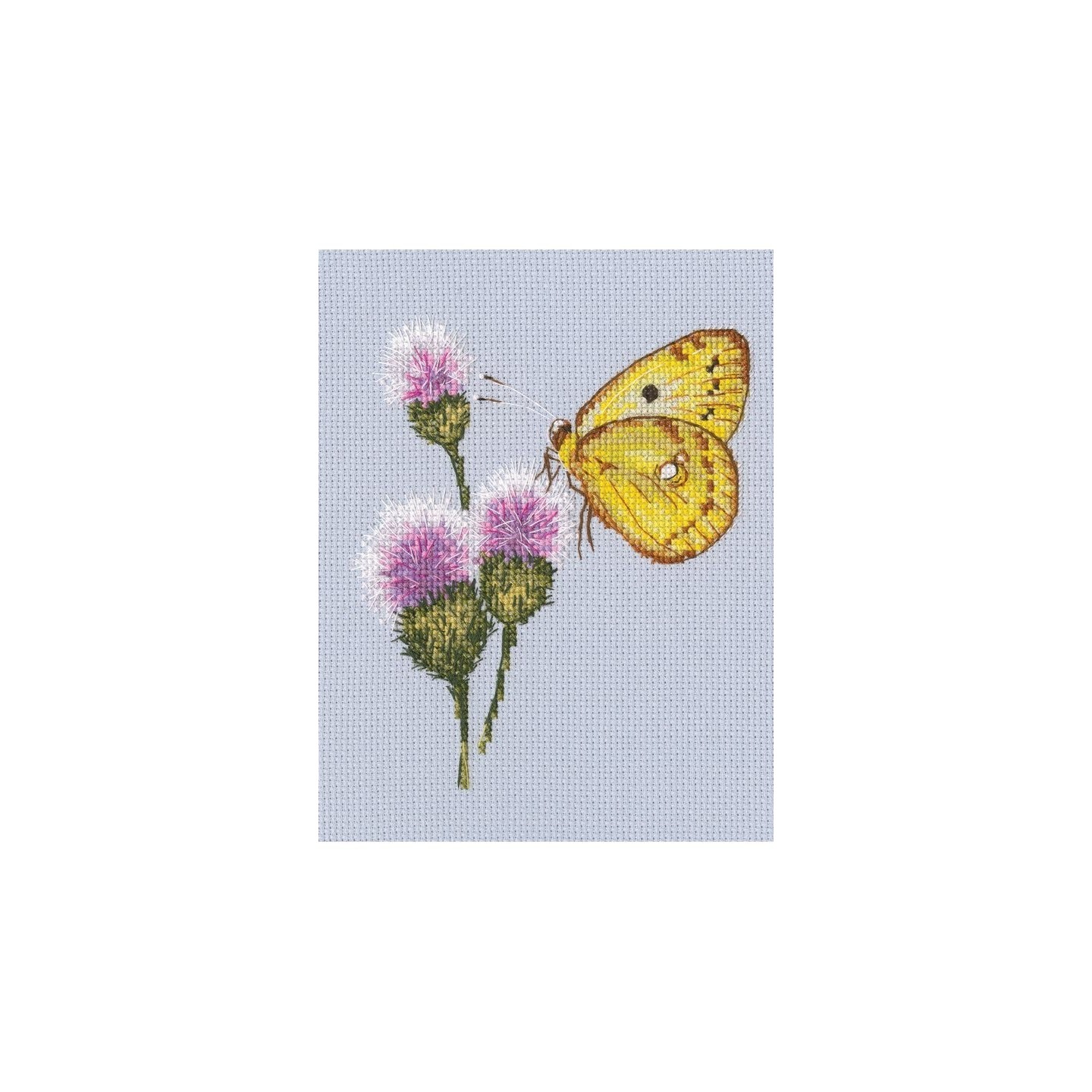 RTO Embroidery kit Flying up to the flower