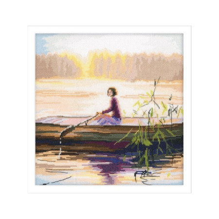 Borduurpakket ochtend licht