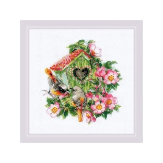 Riolis Kit de broderie Heureux ensemble