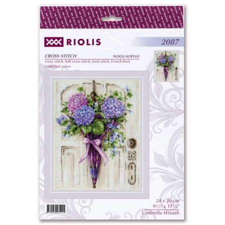 Kit de broderie Couronne parapluie