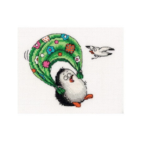 Klart Kit de broderie Je vole!