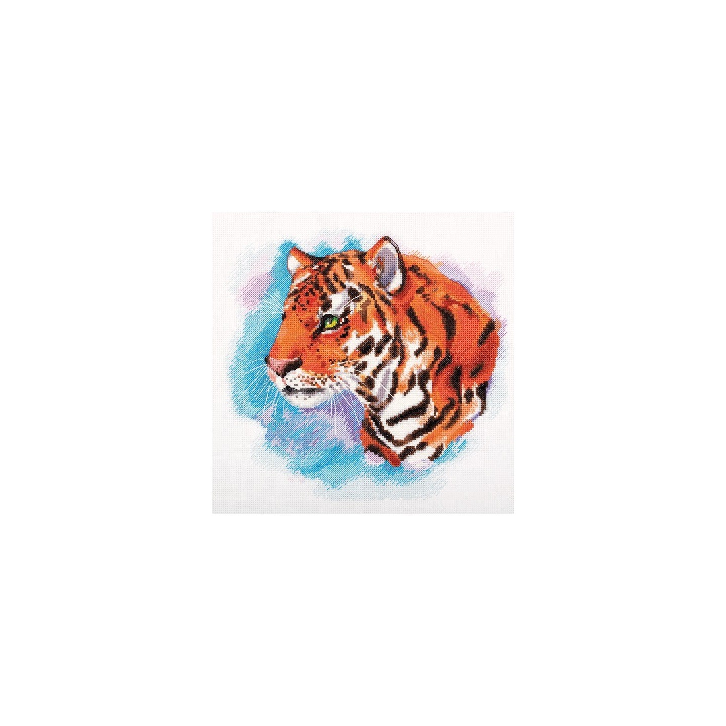 Panna Kit de broderie Tigre aquarelle