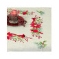 Kit taie d'oreiller poinsettia